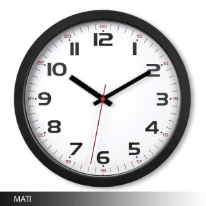 MATI zegar plastikowy 26 cm
