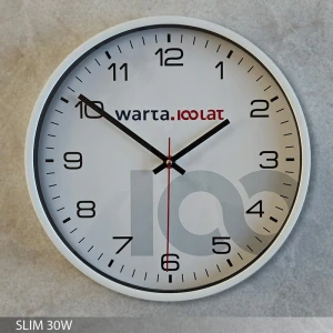 SLIM 30W zegar plastikowy
