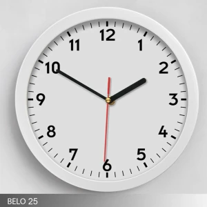Belo25  zegar plastikowy 25 cm
