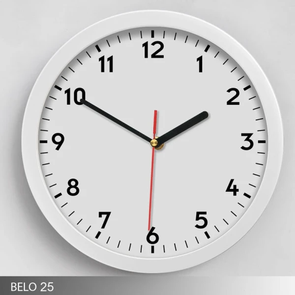 Belo 25 zegar plastikowy